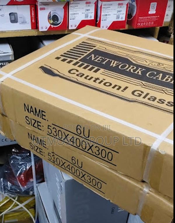 6u Server Rack 530x400x300 for CCTV and Networking - main view