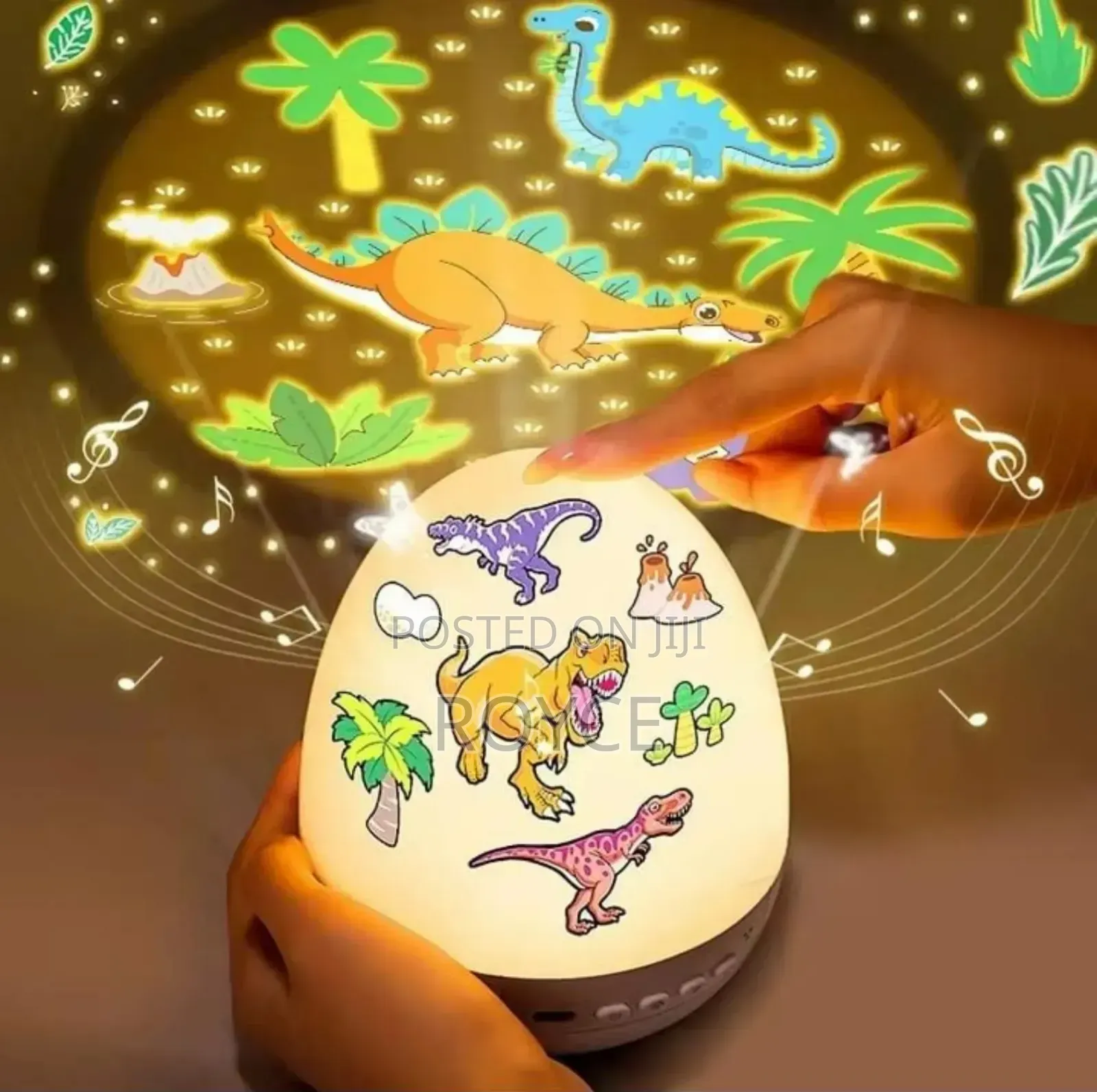 Dinosaur Egg Light Projector