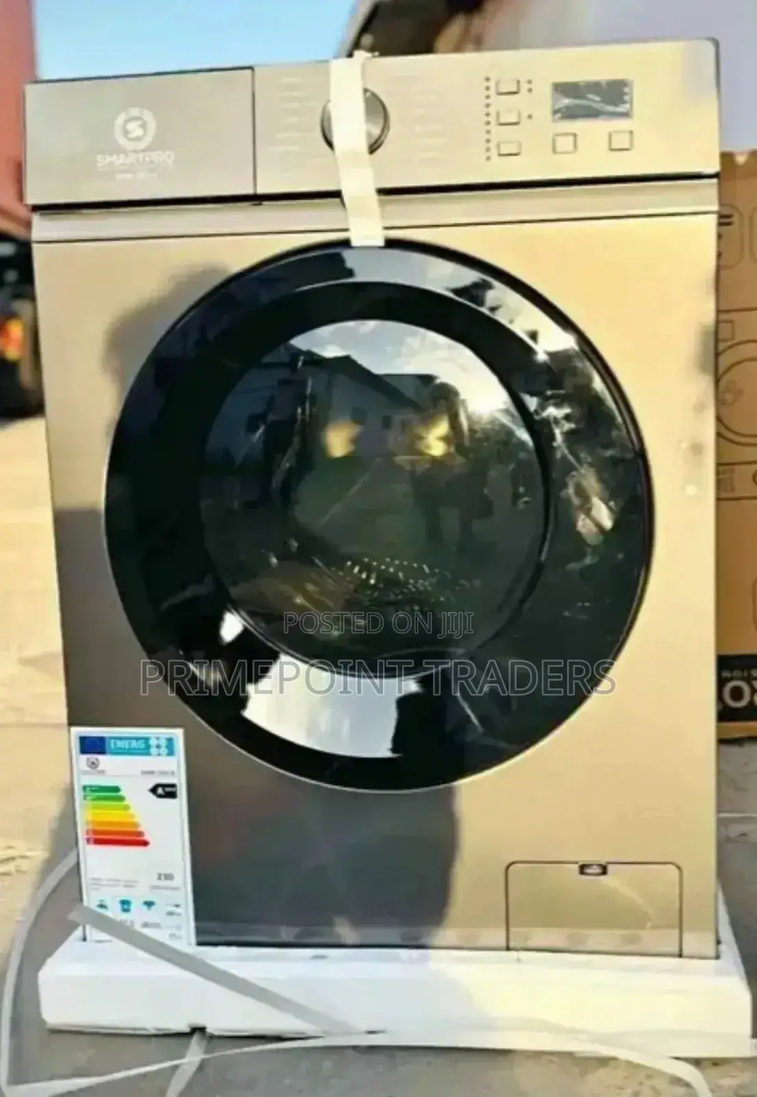 Washing Machine 8kg Smartpro (Front Load) ; Stainless