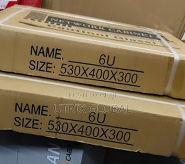 6u Rack Enclosure 530x400x300 For Office Setup - main view