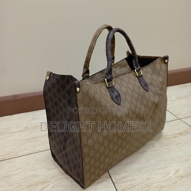 Geometric Pattern Top Handle Bag-Rem - thumbnail 3