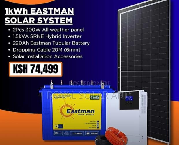 1.5kw Eastman Solar System - main view