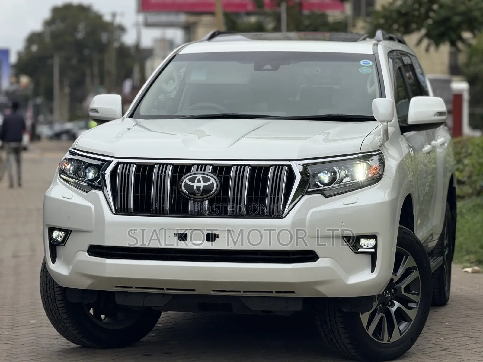 Toyota Land Cruiser Prado 2.7 2021 White