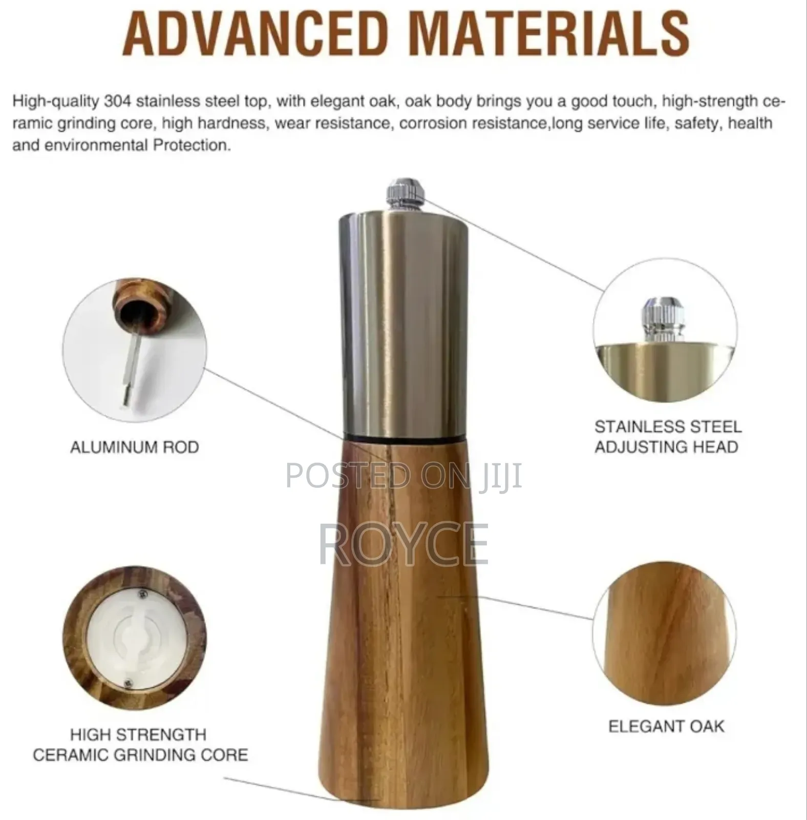 Luxury Salt & Pepper Grinder