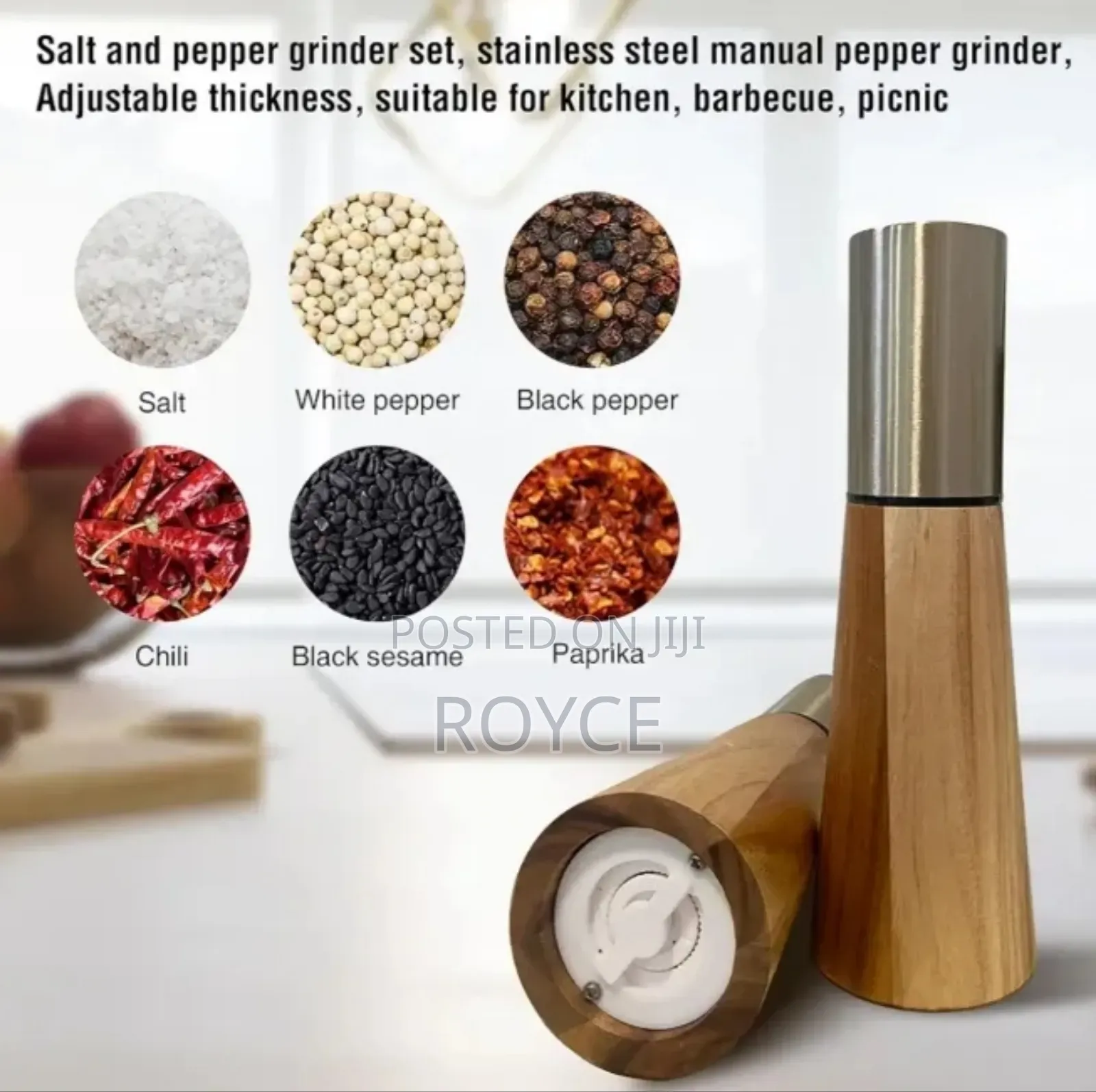 Luxury Salt & Pepper Grinder