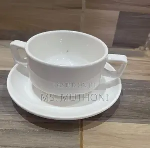 Quality Ceramic Soup Cups Saucer