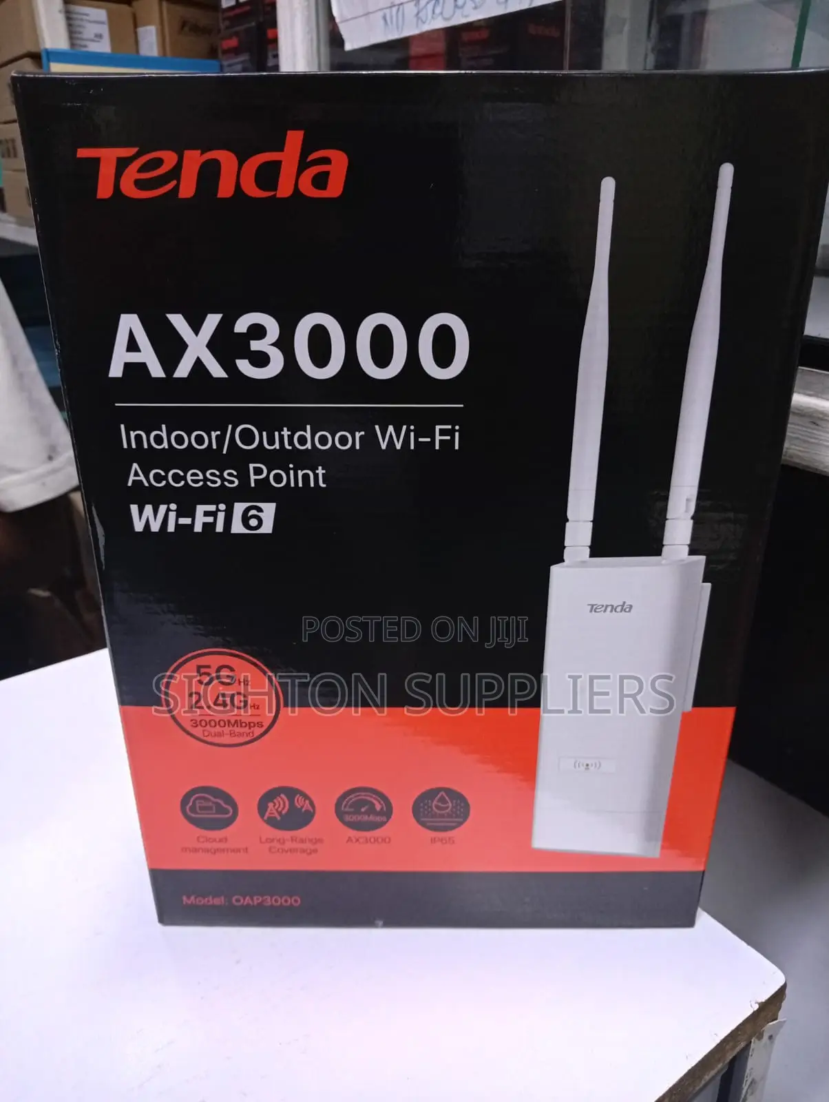 Tenda Oap3000 Ax3000 Wi-Fi 6 Indoor/Outdoor Access Point