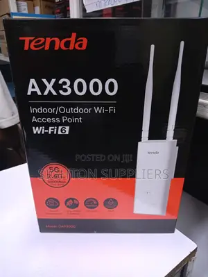 Tenda Oap3000 Ax3000 Wi-Fi 6 Indoor/Outdoor Access Point