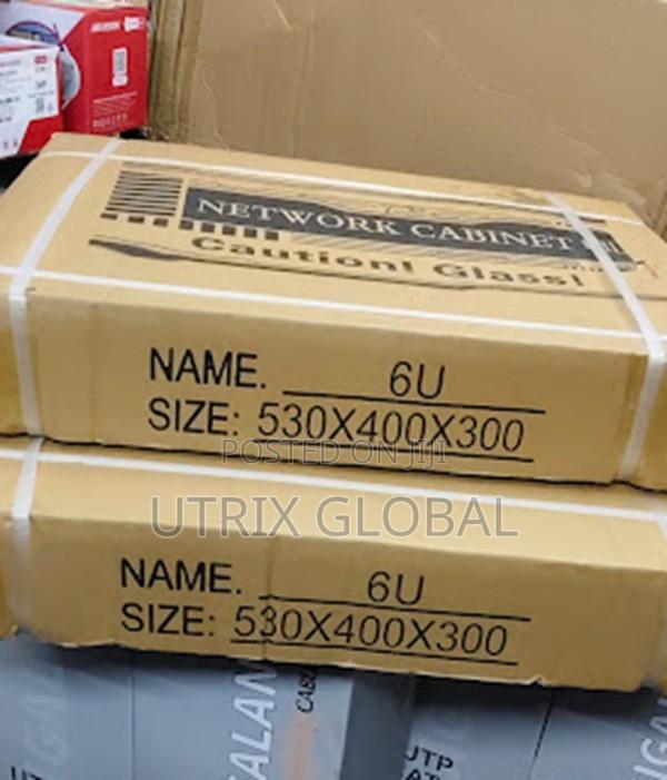 6u Data Cabinet 530x400x300 For Router Storage