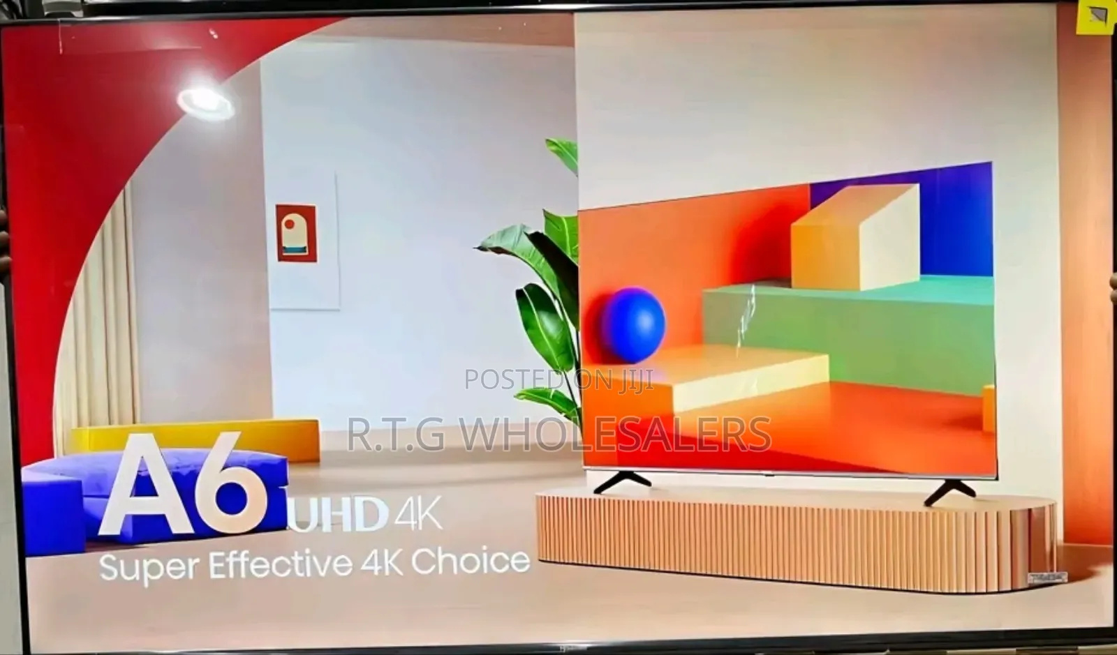 Hisense 50′′ Uhd Smart Tv With Dolby Vision DTS Audio