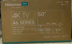 Hisense 50′′ Uhd Smart Tv With Dolby Vision DTS Audio