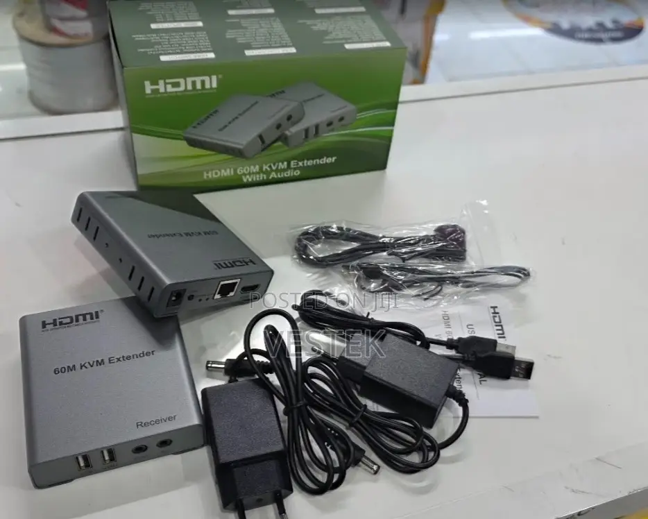 60m Usb KVM Hdmi Extender by Cat5e Cat6 Rj45 Ethernet Cable