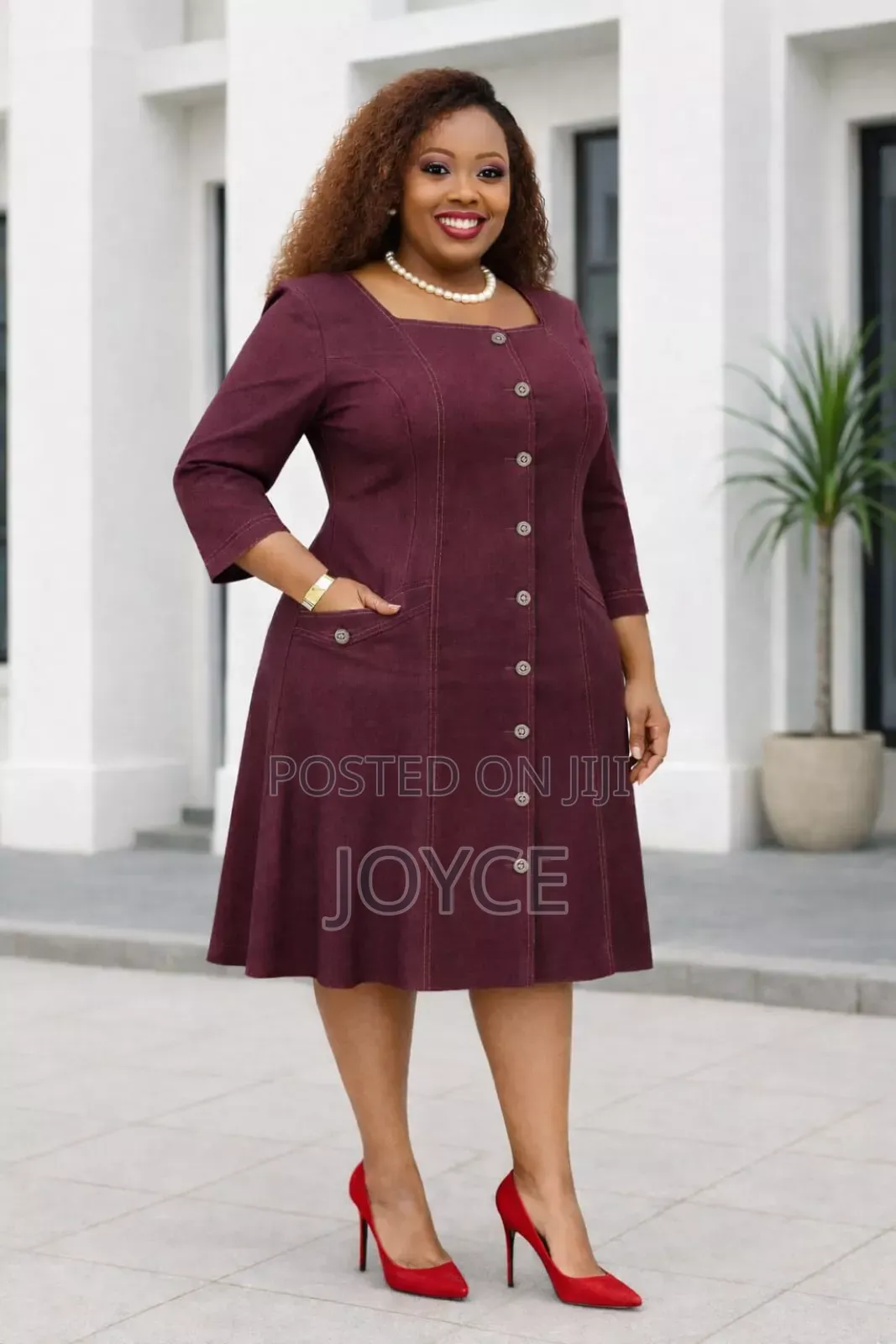 Stretcher Denim Dress