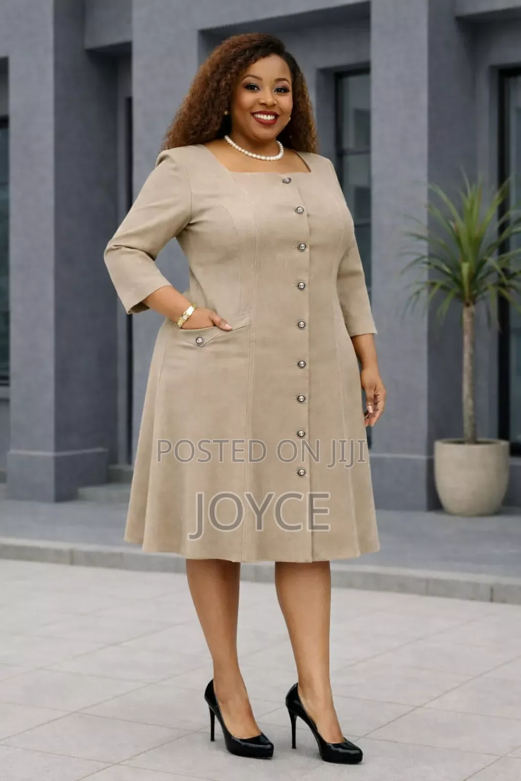 Stretcher Denim Dress