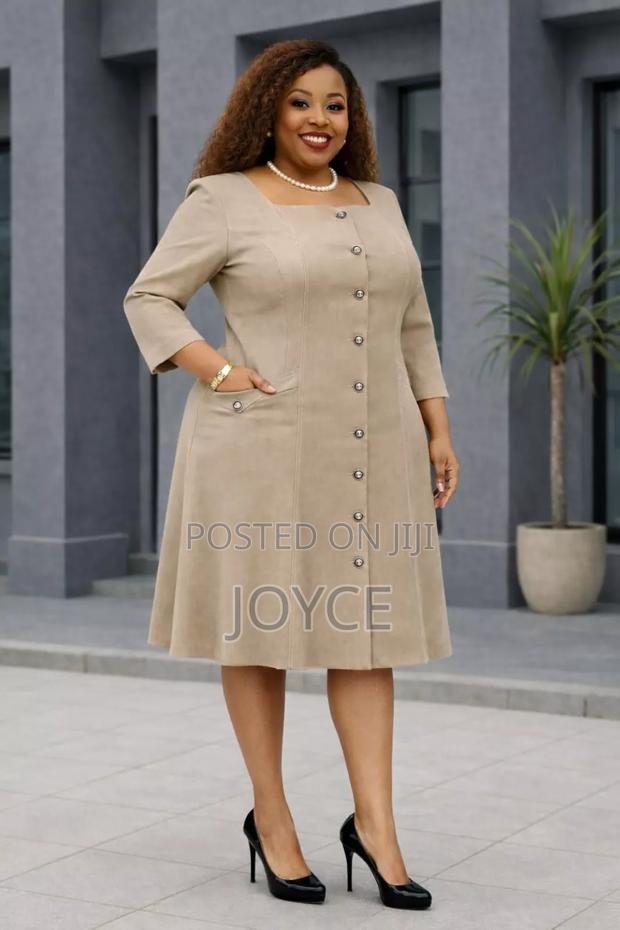 Stretcher Denim Dress - thumbnail 4