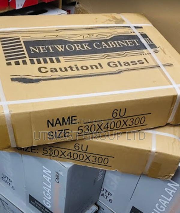 6u Server and CCTV Rack 530x400x300 Wall Mount