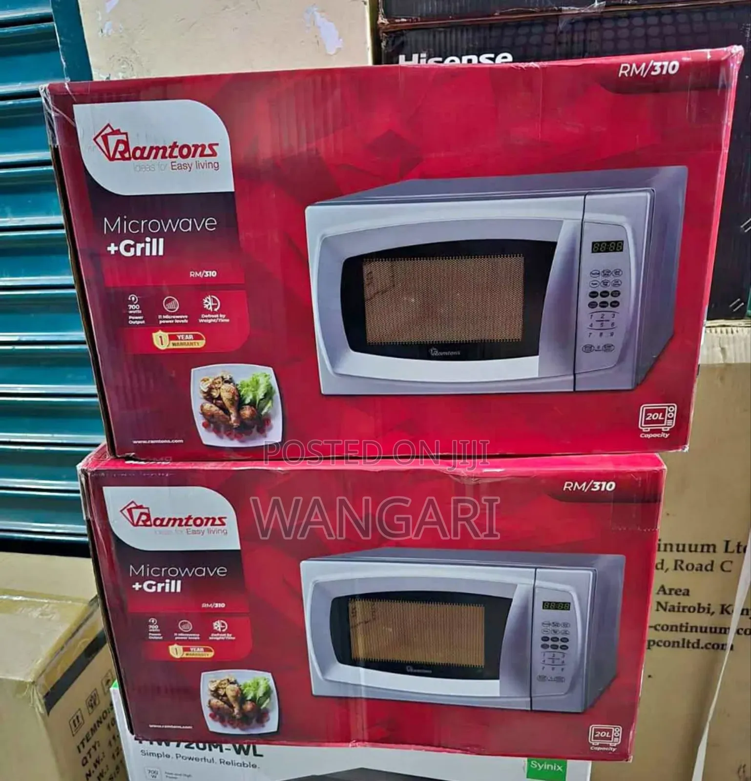 Ramton Brand New Microwave Grill