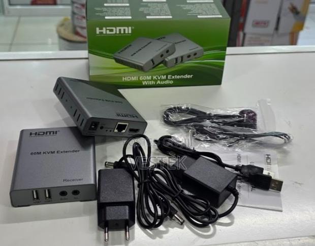 60m for Hdmi Extender With KVM Usb Single Cat 5e Cat 6 Rj45 Cable
