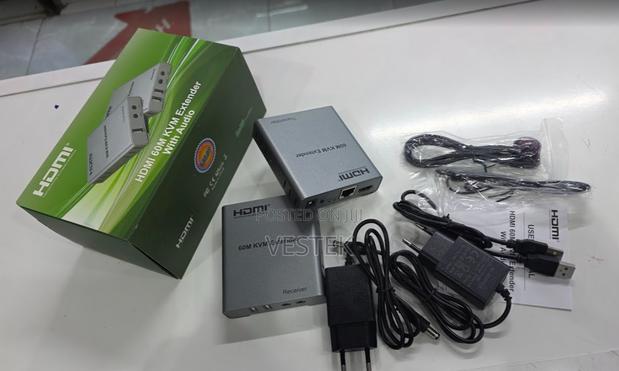 Hdmi + Mouse 60m KVM Extender With Audio