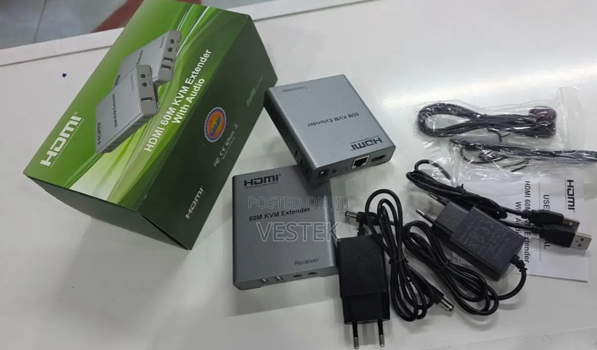 60m KVM Usb Extender Video Transmitter Receiver