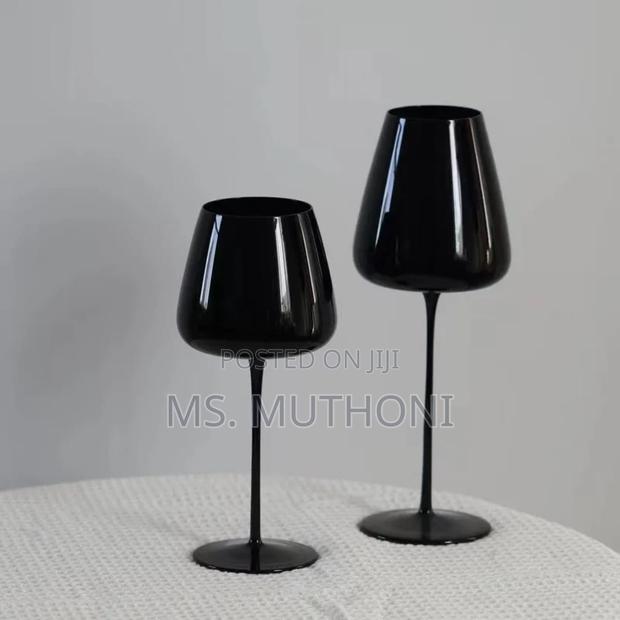 6 PCS 500ml Elegant Crystal Long Stem Red Wine Glass - thumbnail 2