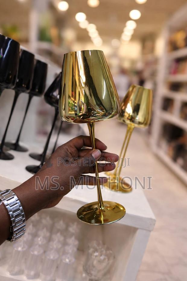 6 PCS 500ml Elegant Crystal Long Stem Red Wine Glass - thumbnail 3