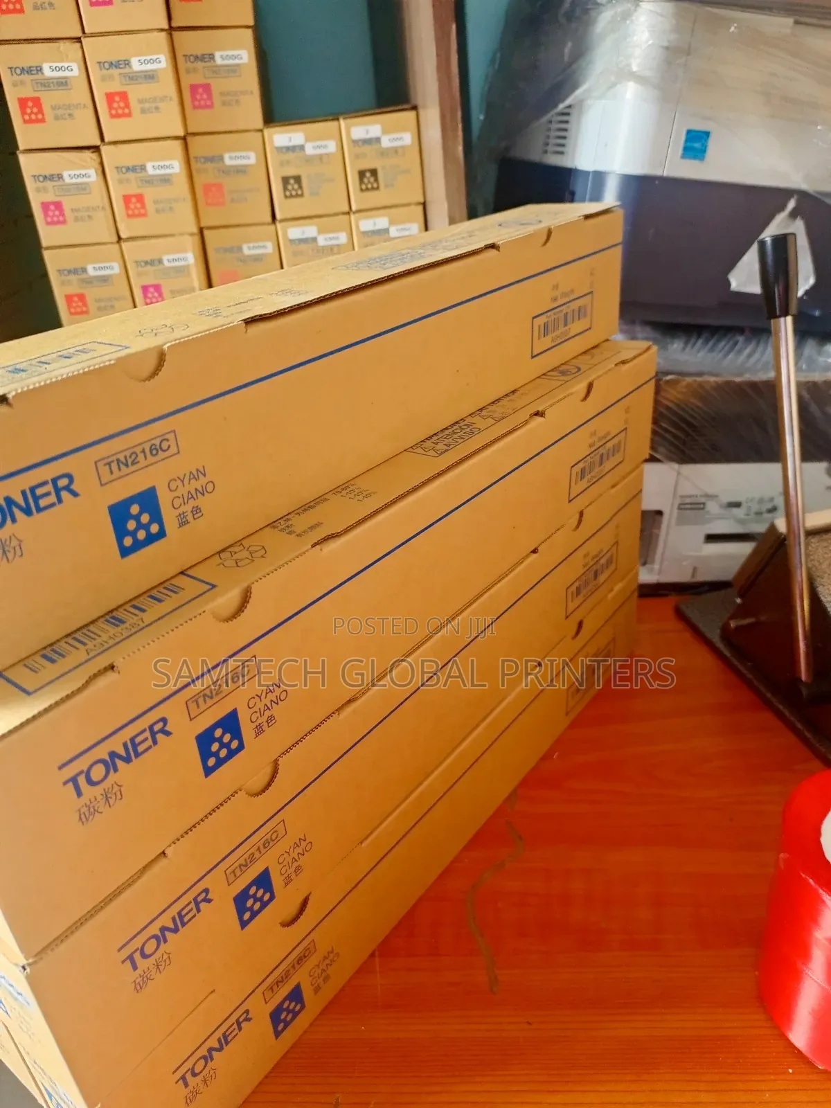 Original Konica Minolta Tn 216 Cyan Toner Available