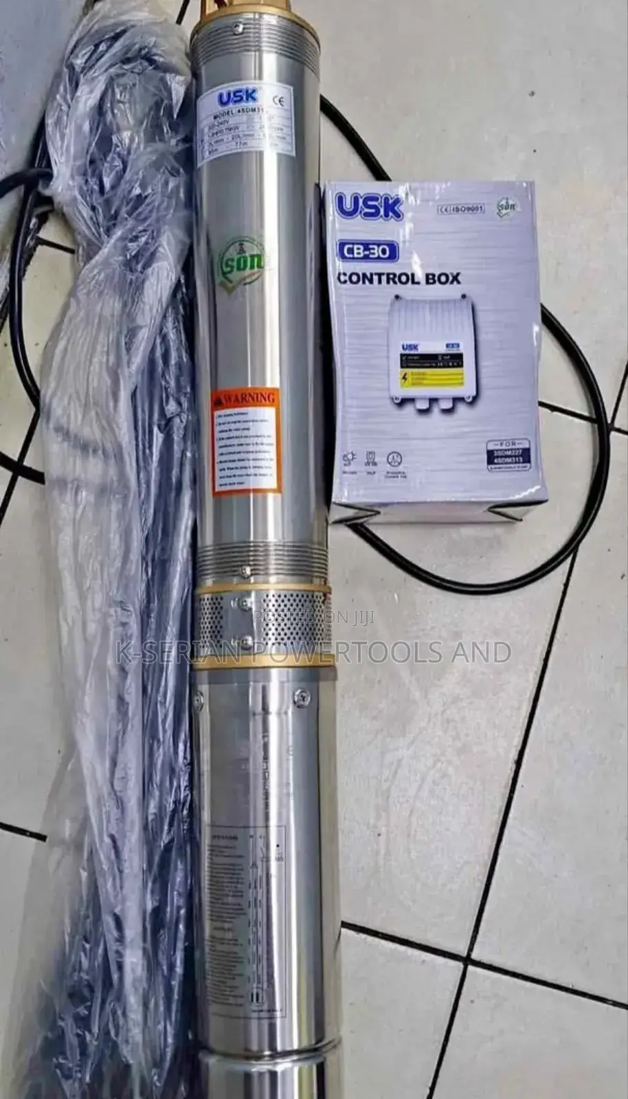 Usk 1.0hp Submersible Water Pump/1.0hp Submersible Water Pump