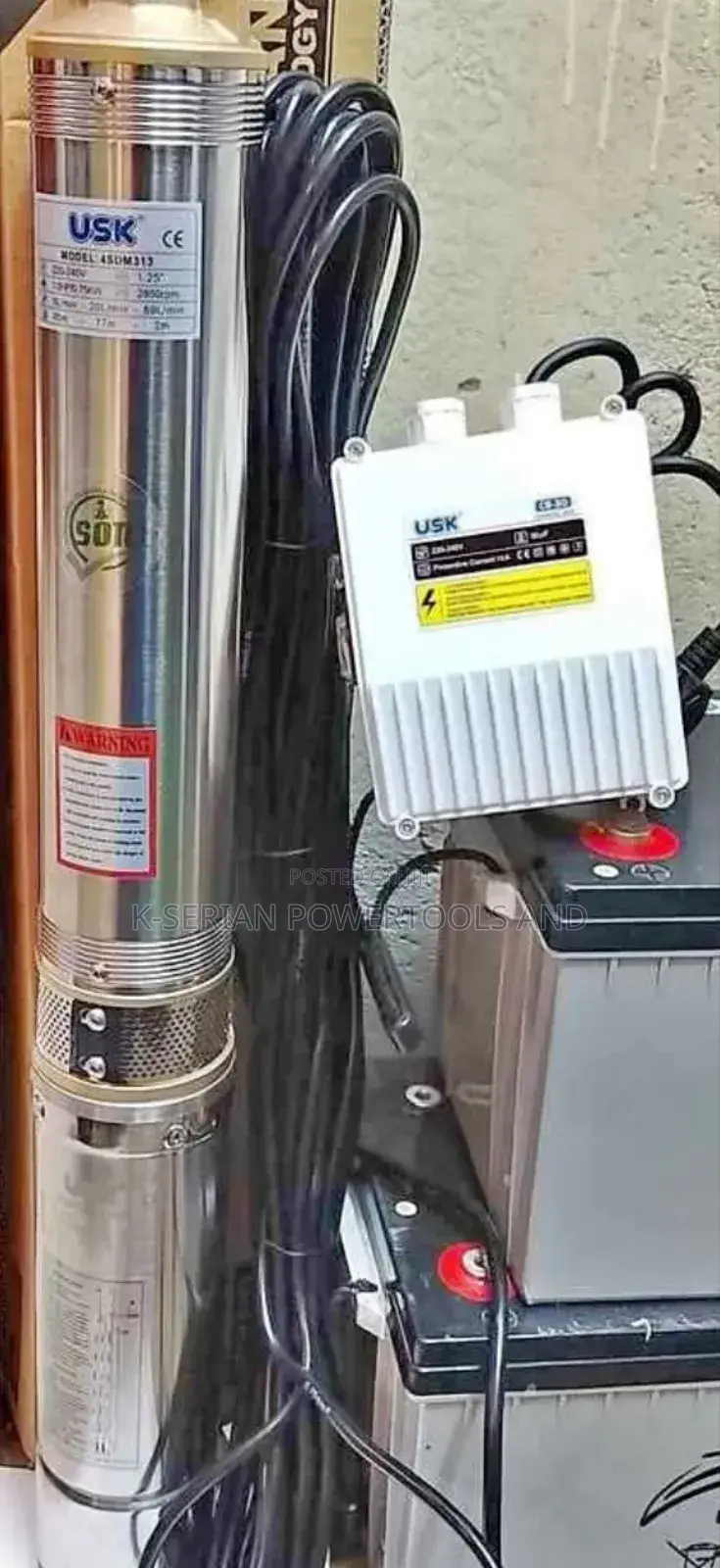Original 1.0hp Usk Deep Well Submersible Pump/1.0hp Submersible Pump
