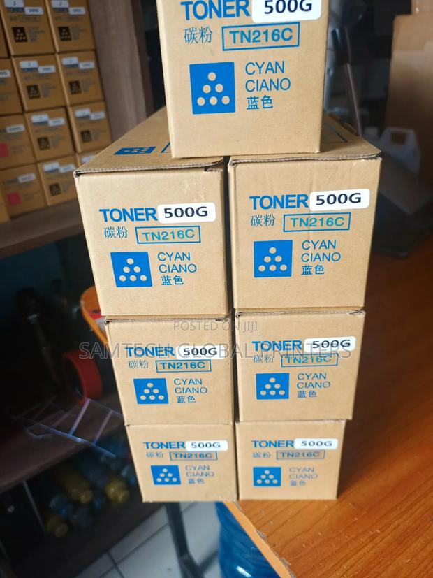 Bizhub Konica Minolta Tn 216 Cyan Toner Available