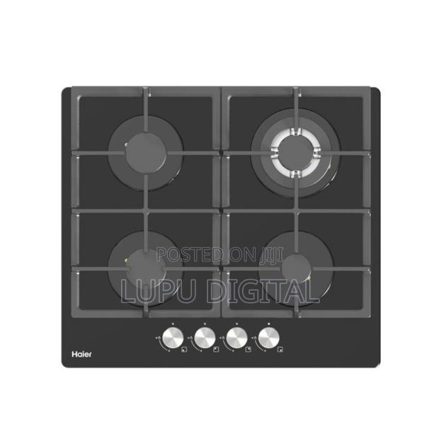 Haier 4-Burner Built-in Cooker Hob-S460fbt Tempered Glass Gas Hob