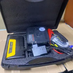. Tm15 Jumpstarter With Air Compressor, Power Bank Torch