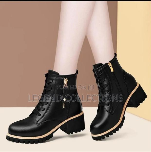 Ladies Heel Ankle Boots (Size 36-40) - main view