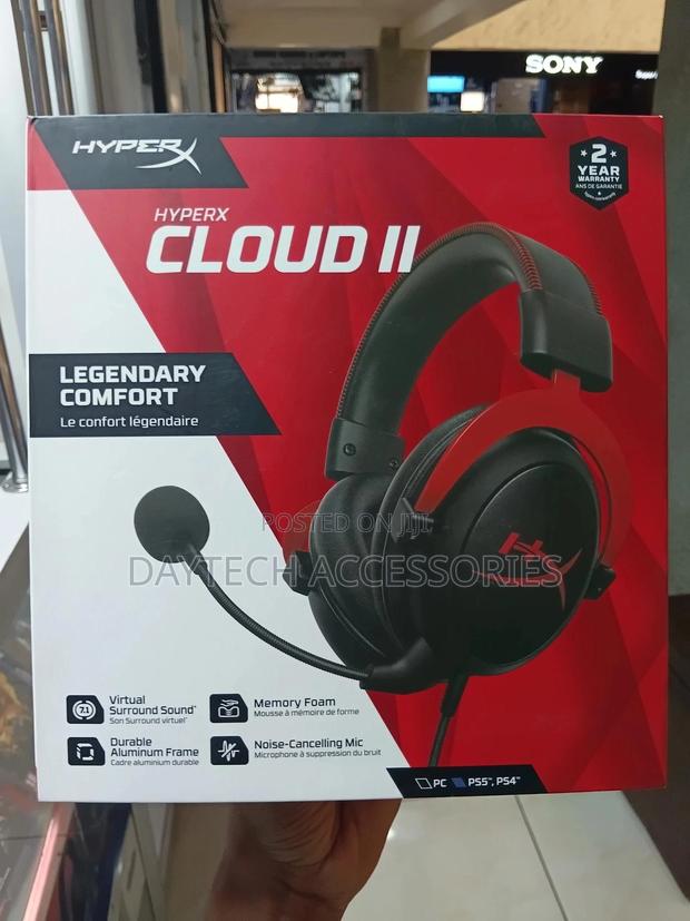 This Is the Hyperx Cloud Ii Gaming Headset. - thumbnail 2