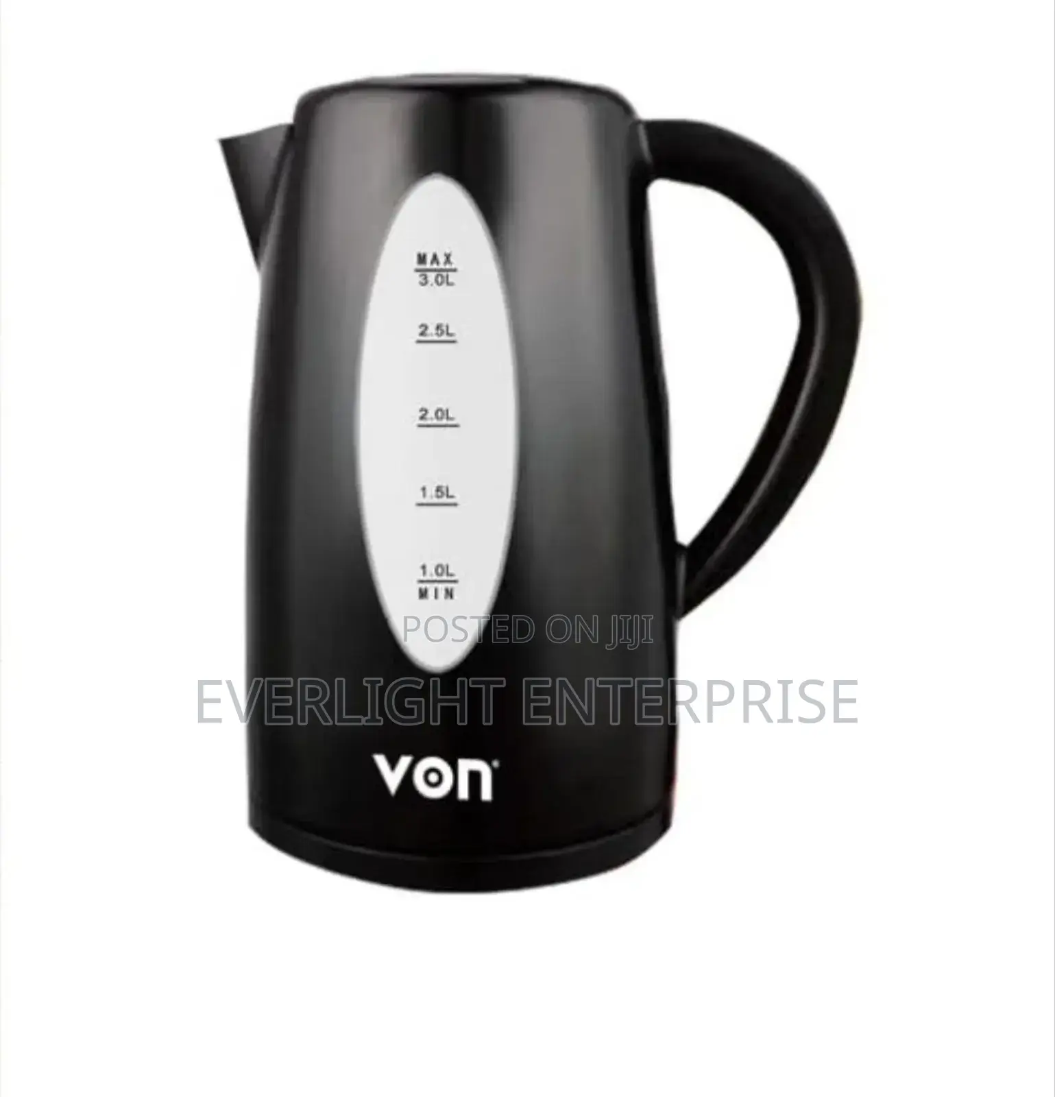 Von Cordless Kettle(3ltrs)