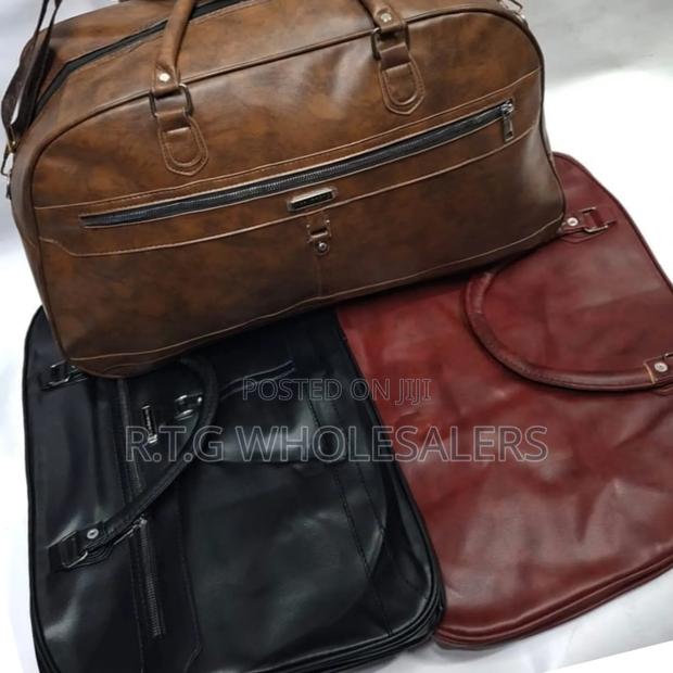 Big Genuine Leather Travel Duffel – Stylish Tough