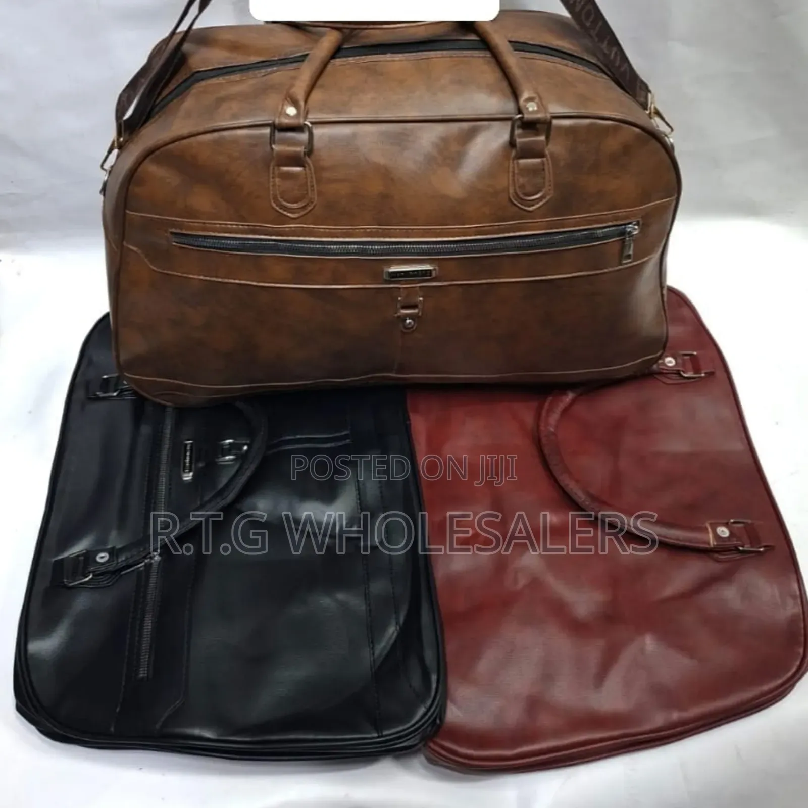 Big Genuine Leather Travel Duffel – Stylish Tough