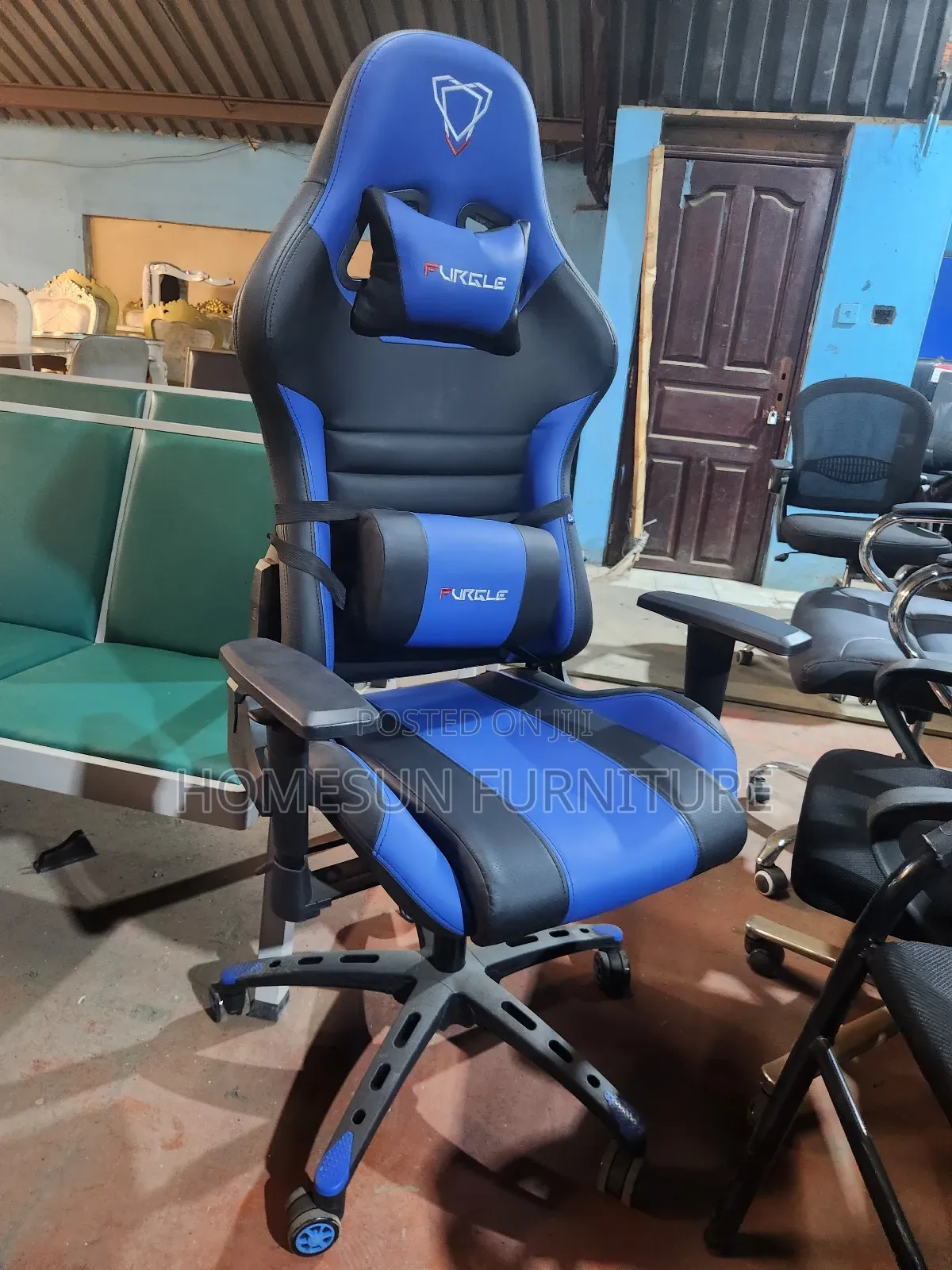 Blue Gaming Chair