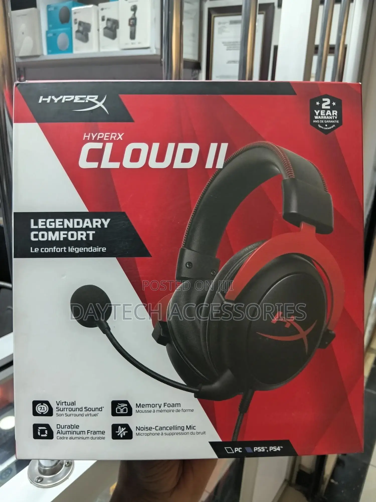 Hyperx Cloud Ii Gaming Headset - 7.1 Surround Sound