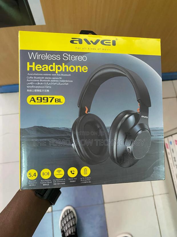 Awei 997bl Wireless Headphones - main view
