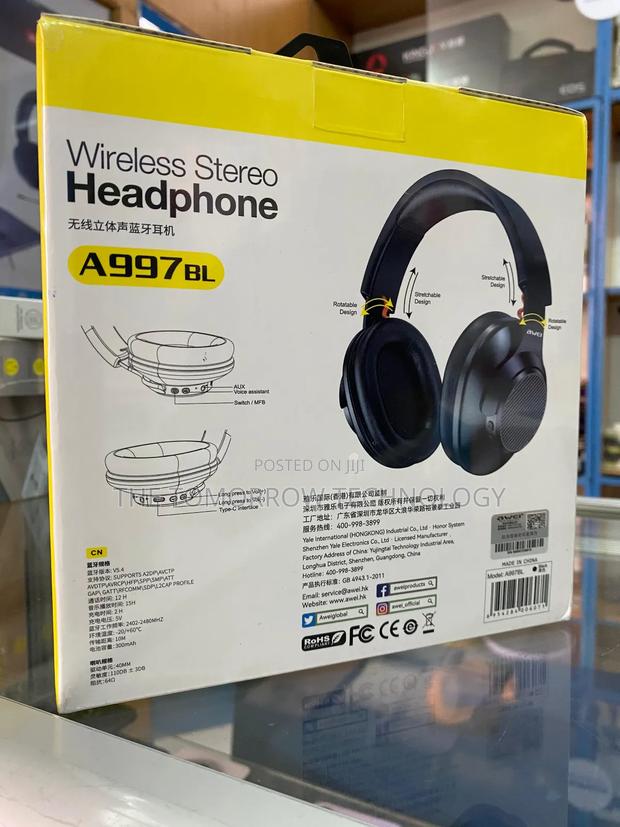 Awei 997bl Wireless Headphones - thumbnail 3