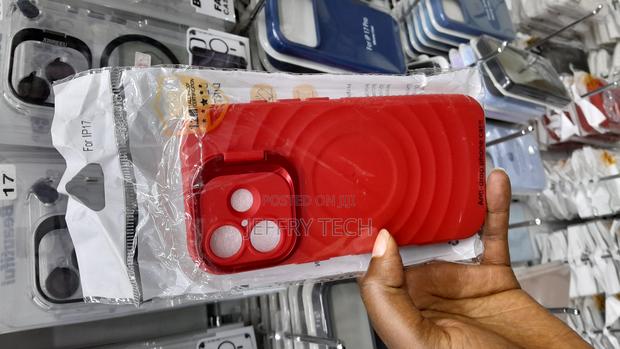 Niket Silicone Magsafe Case for iPhone 17 Built-in Camera Stash Stand - main view