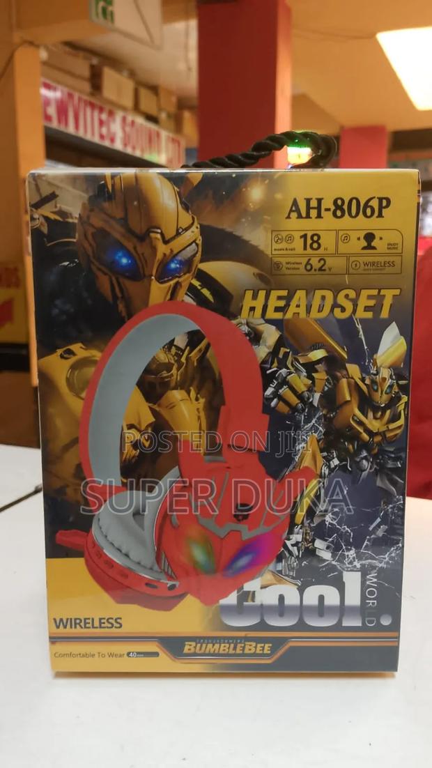 Ah-806p Bumblebee Wireless Bt Headset, - main view