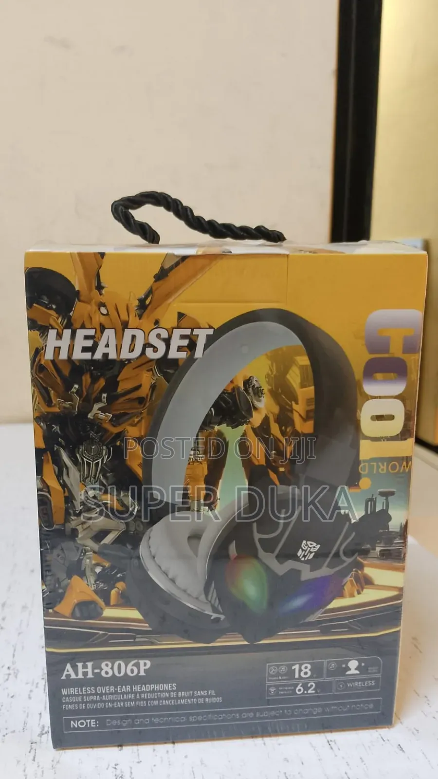 Ah-806p Bumblebee Wireless Bt Headset,
