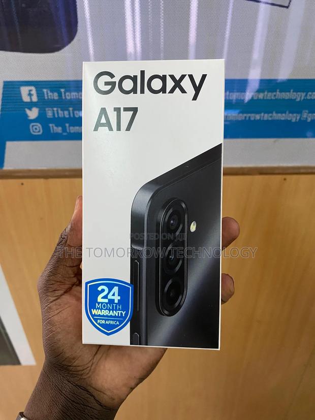 New Samsung Galaxy A17 128 GB Black - main view