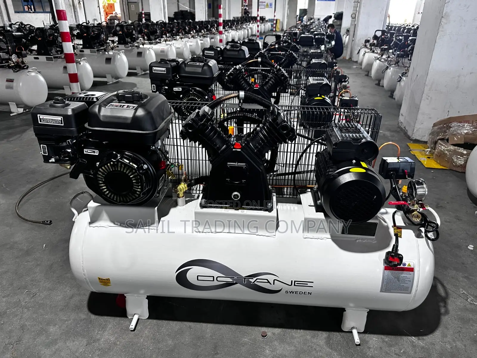 150l Octane Air Compressor 2 in 1