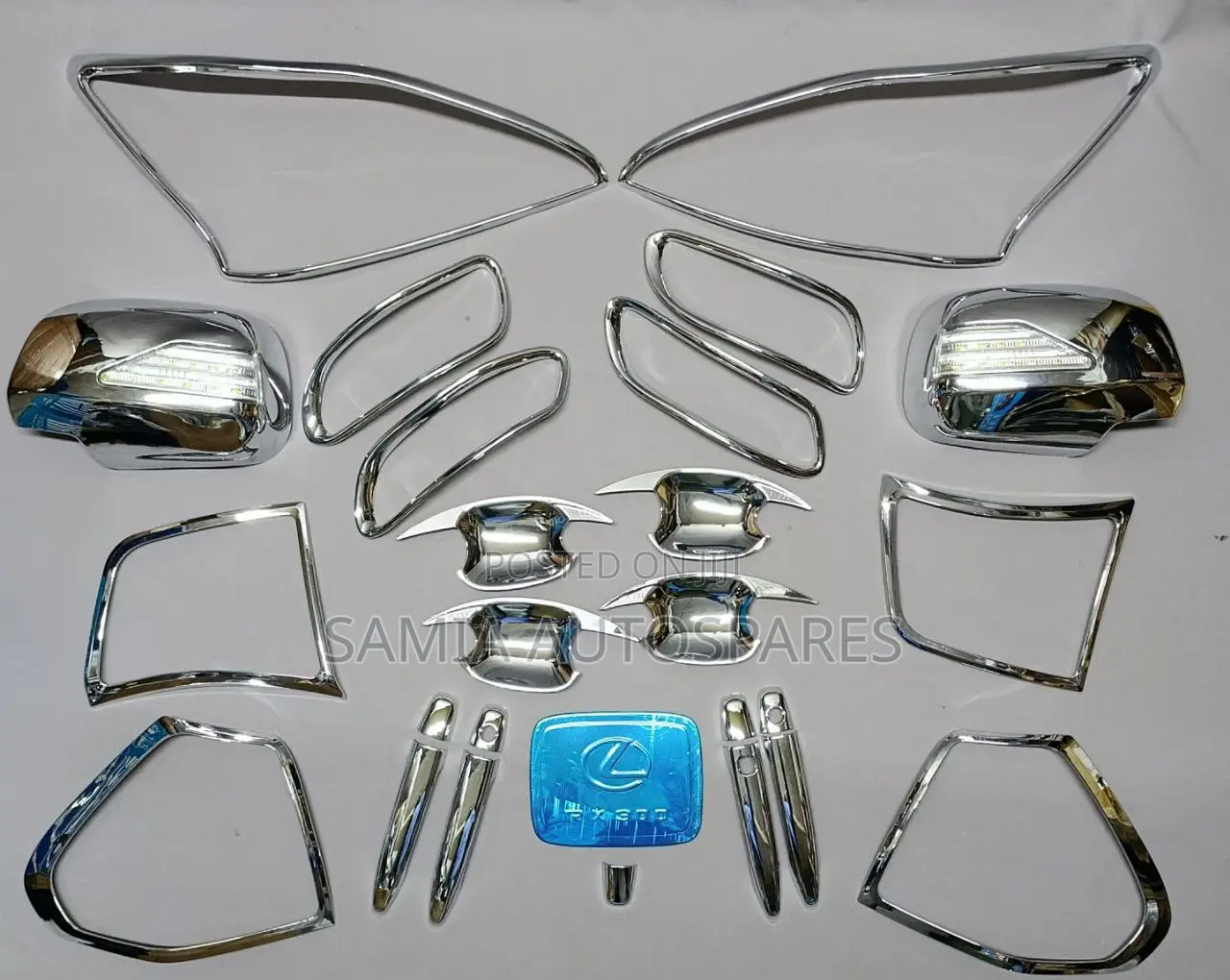 Chrome Kit for Lexus Rx 330 With Lights