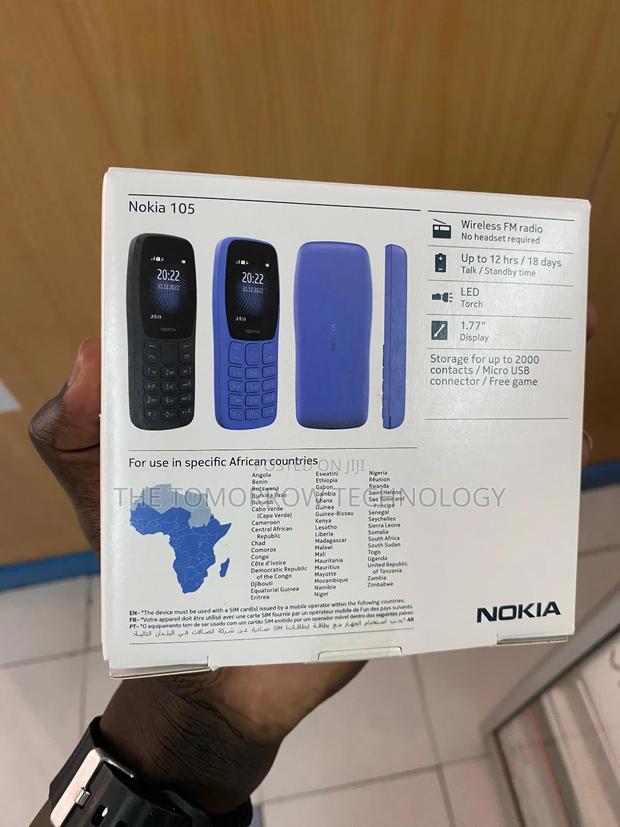 New Nokia 105 Black - thumbnail 3