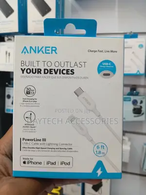 Anker Usb C to Lightning Cable, 321 Usb-C to Lightning Cable