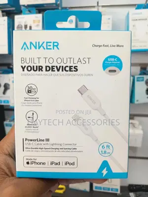 Anker Usb C to Lightning Cable, 321 Usb-C to Lightning Cable